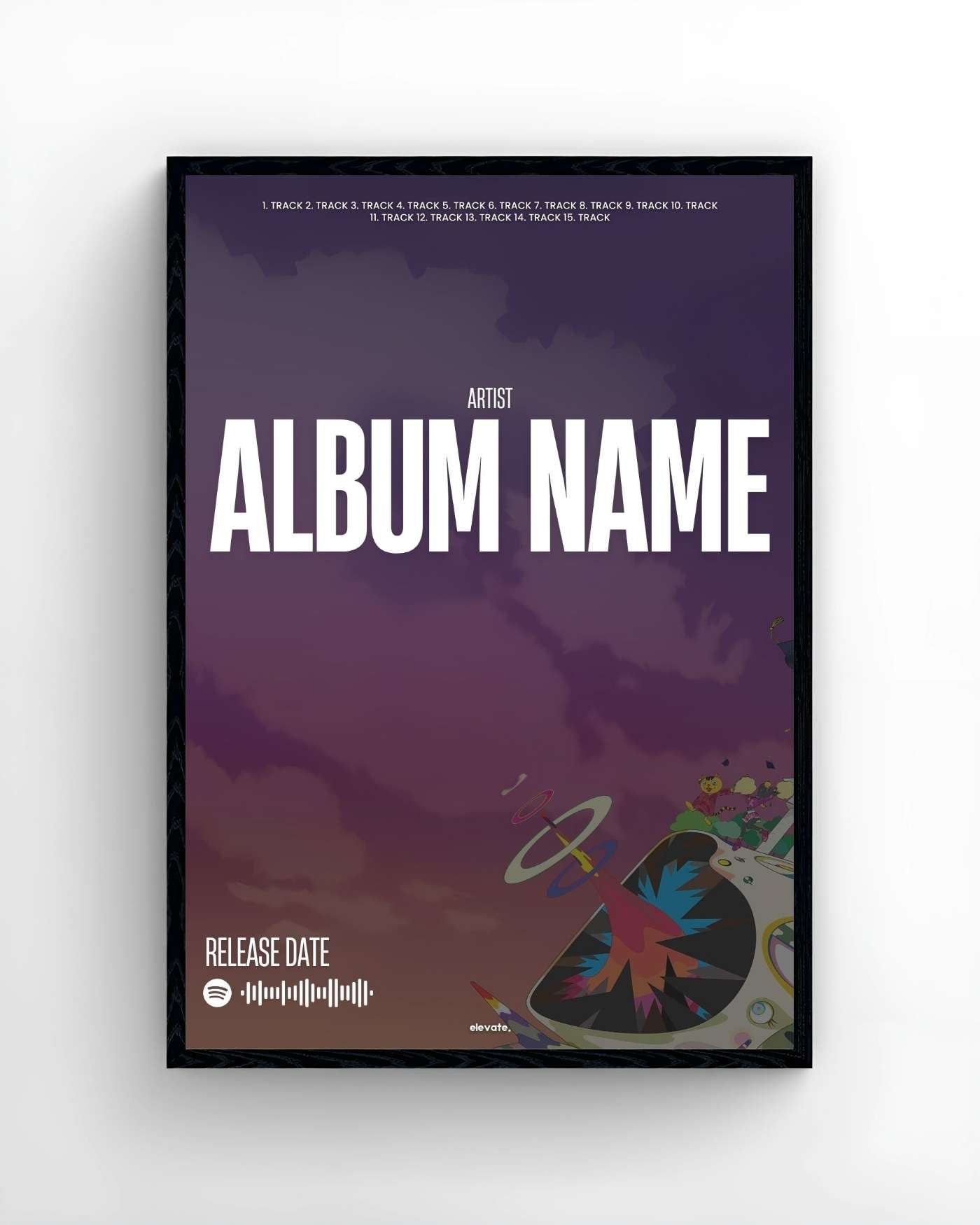 Custom Album Cover - Full - Elevate