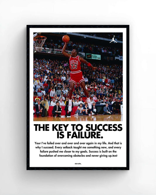 Michael Jordan - The Key To Success Is Failure - Elevate