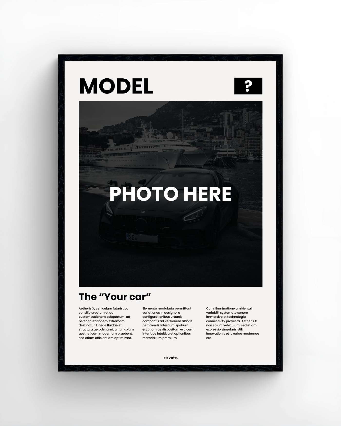 Custom Car (Journal) - Elevate