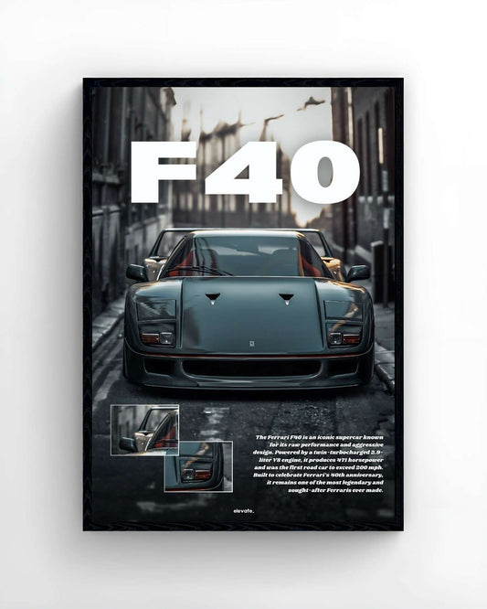 Ferrari F40 - Elevate
