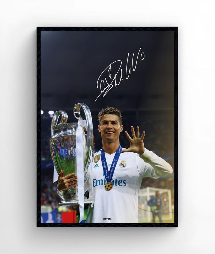 Cristiano Ronaldo – Five-Time UCL Champion - Elevate
