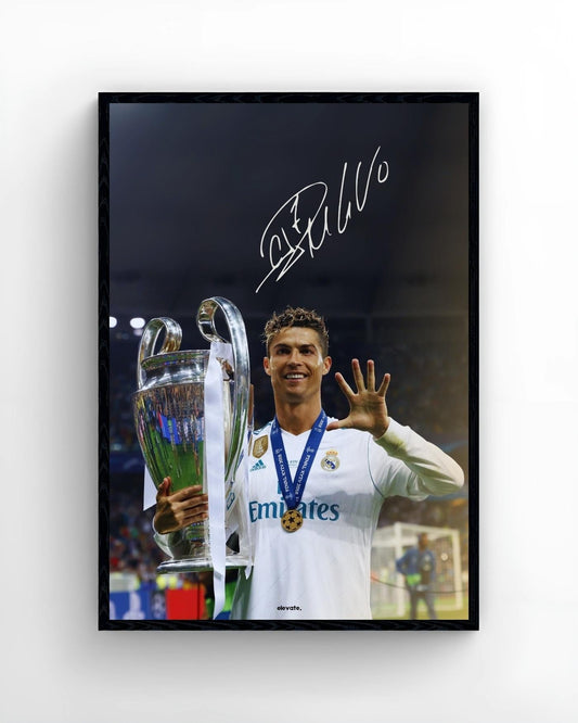 Cristiano Ronaldo – Five-Time UCL Champion - Elevate