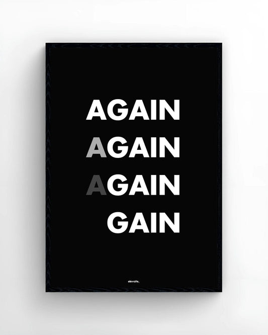 AGAIN AGAIN AGAIN GAIN - Elevate