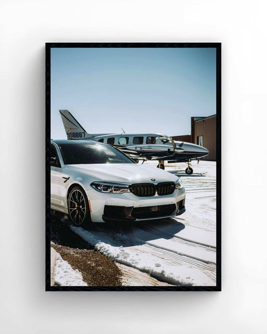 BMW in the snow - Elevate